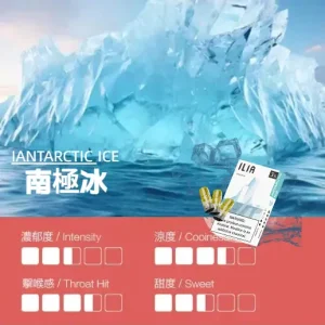 ILIA電子煙彈南極冰.webp ILIA 哩亞 五代電子煙彈 一盒3入【老冰棍】