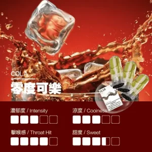 ILIA哩亞一代電子煙彈一盒3入【冰釀藍莓】